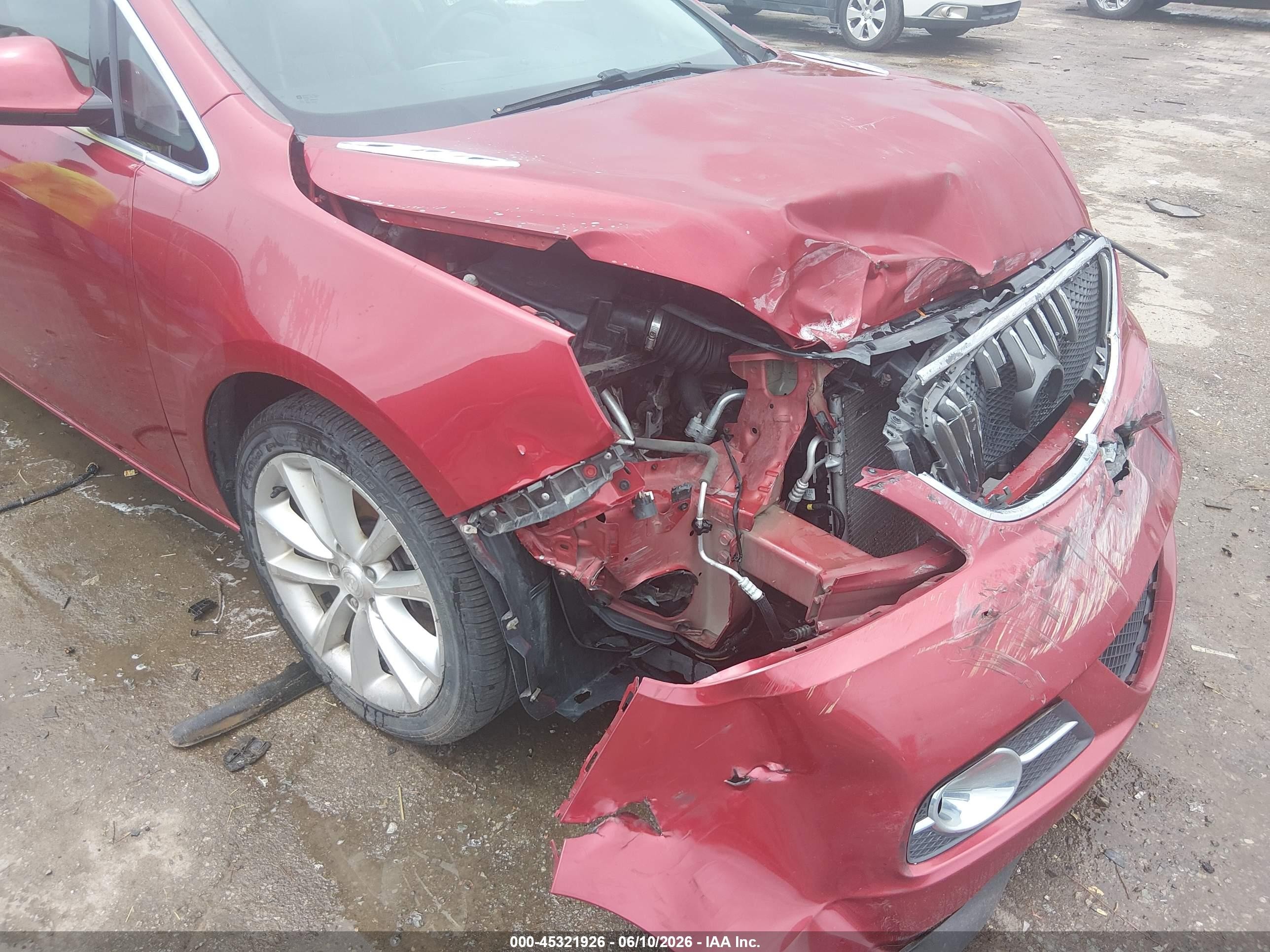 2014 Buick Verano Convenience Group Maroon vin: 1G4PR5SK1E4220002