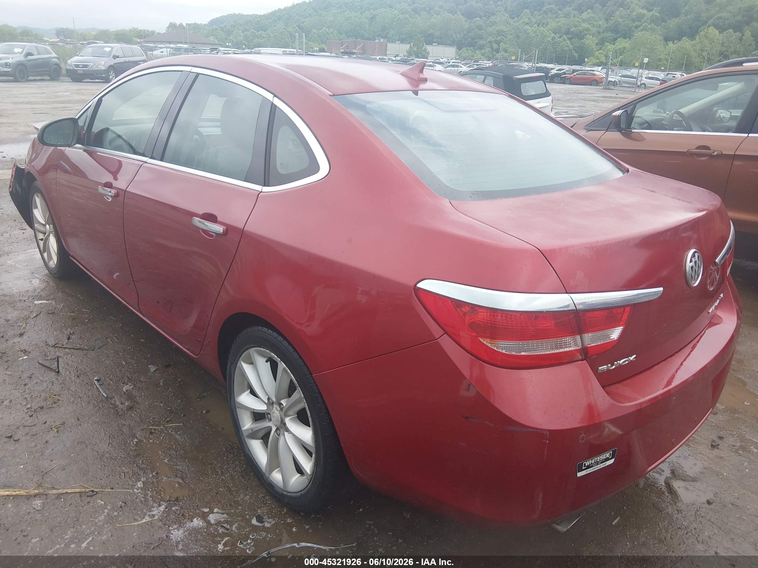 2014 Buick Verano Convenience Group Maroon vin: 1G4PR5SK1E4220002