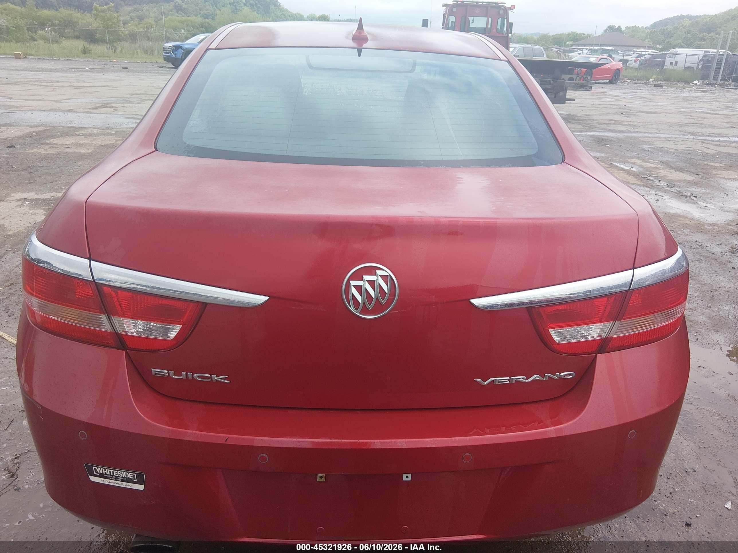 2014 Buick Verano Convenience Group Maroon vin: 1G4PR5SK1E4220002