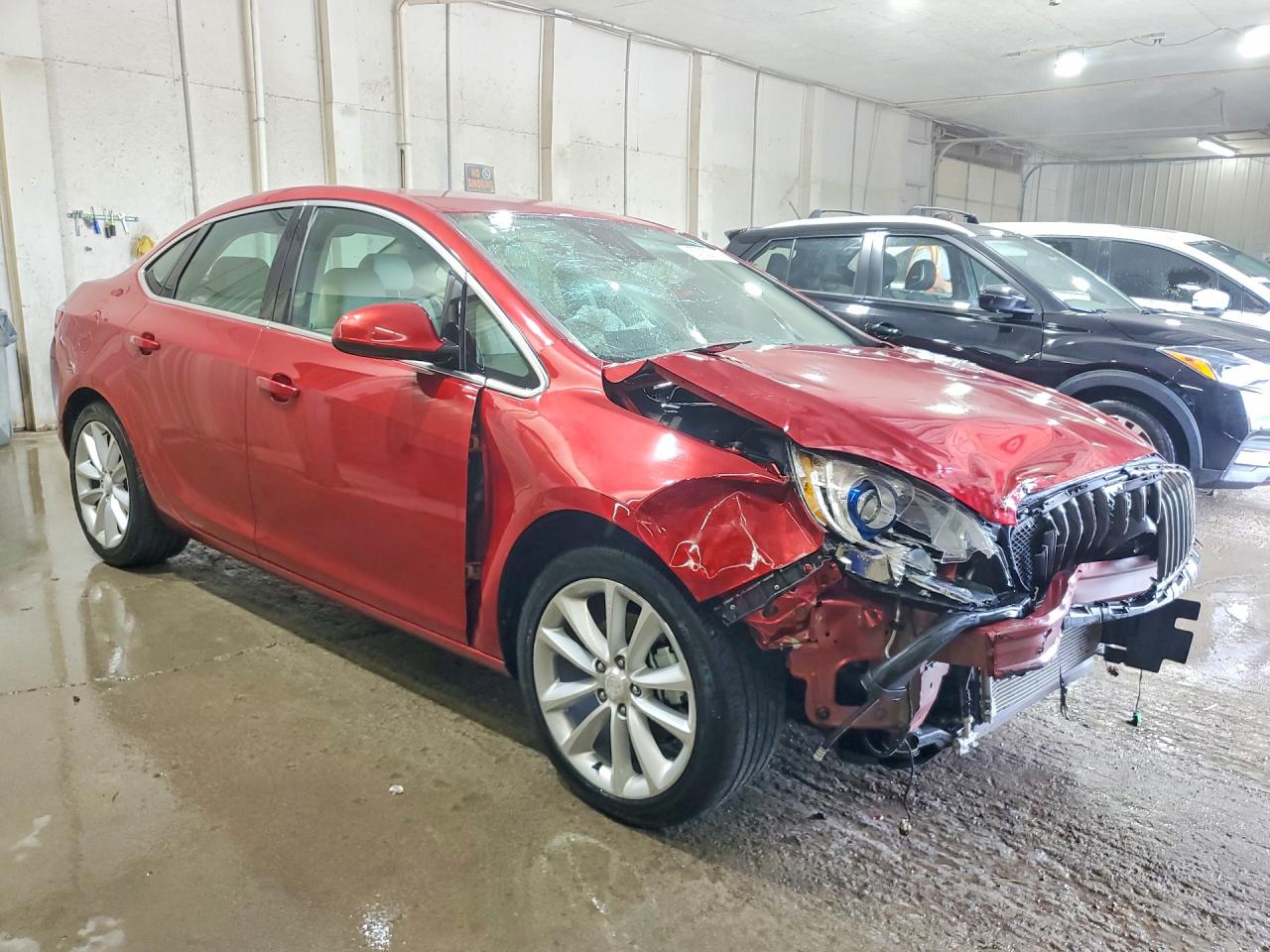 2015 Buick Verano Convenience Burgundy vin: 1G4PR5SK1F4142211