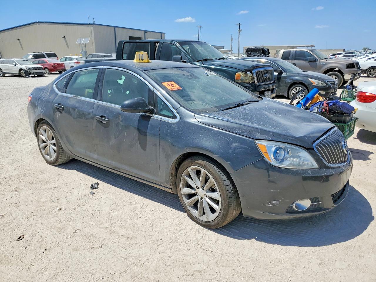 2015 Buick Verano Convenience Gray vin: 1G4PR5SK1F4175807