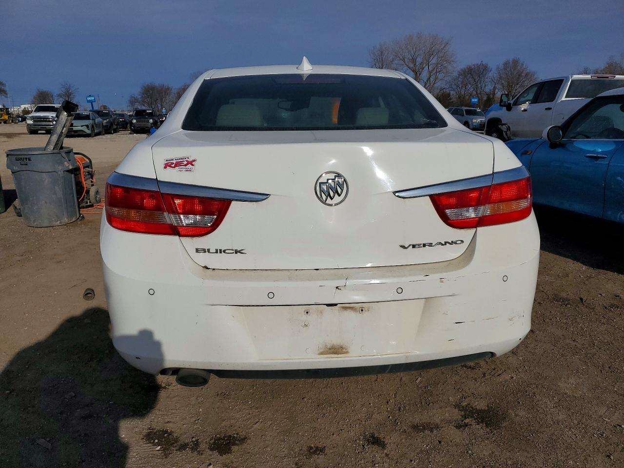 2015 Buick Verano Convenience White vin: 1G4PR5SK1F4186029