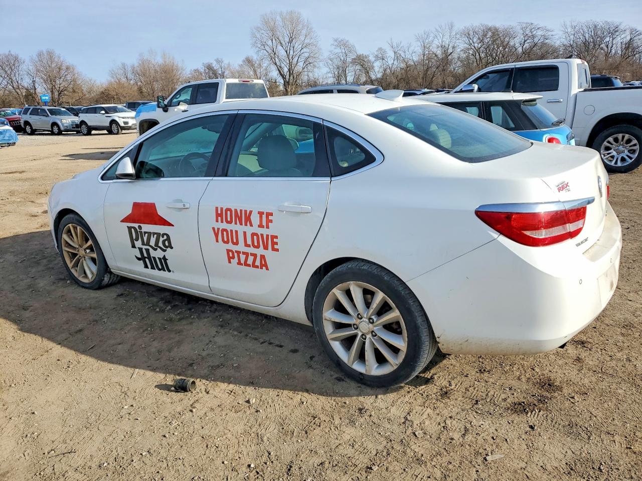 2015 Buick Verano Convenience White vin: 1G4PR5SK1F4186029