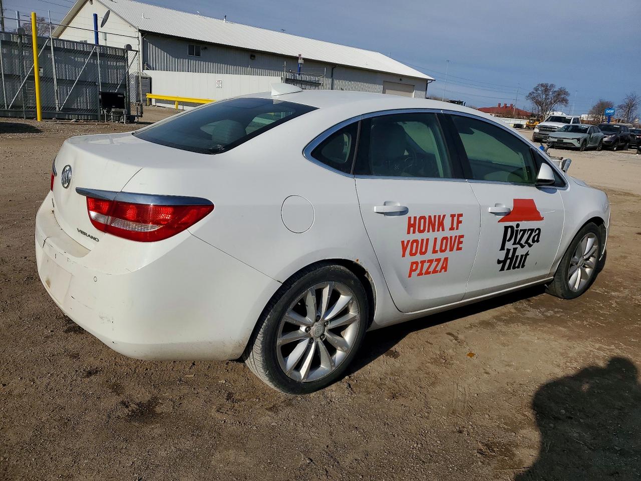 2015 Buick Verano Convenience White vin: 1G4PR5SK1F4186029