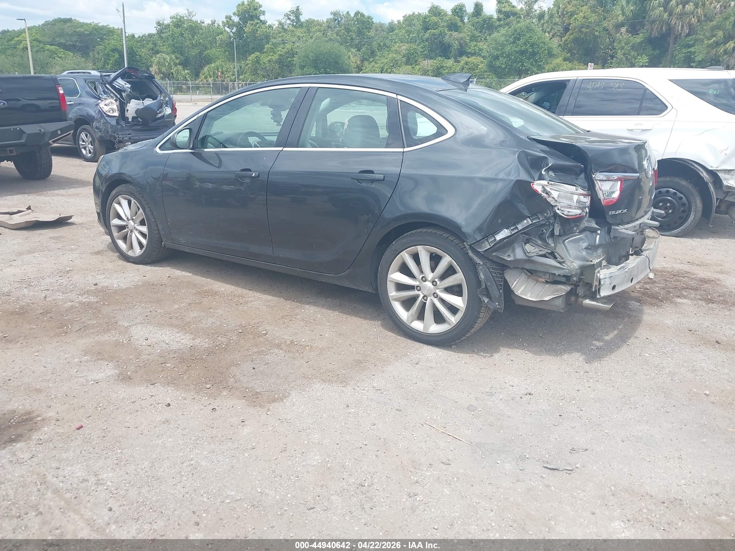 2015 Buick Verano Convenience Group Gray vin: 1G4PR5SK1F4210152