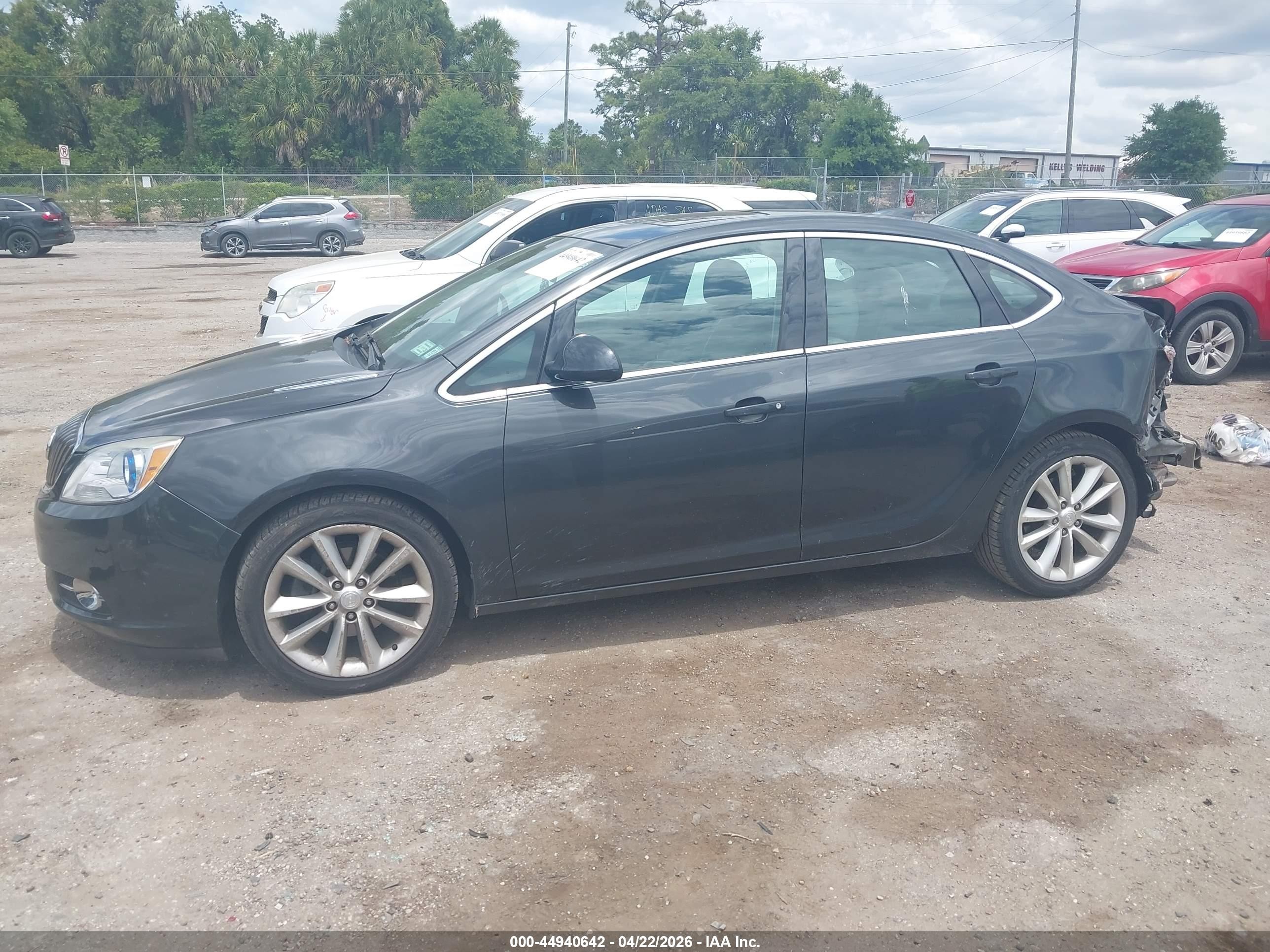 2015 Buick Verano Convenience Group Gray vin: 1G4PR5SK1F4210152