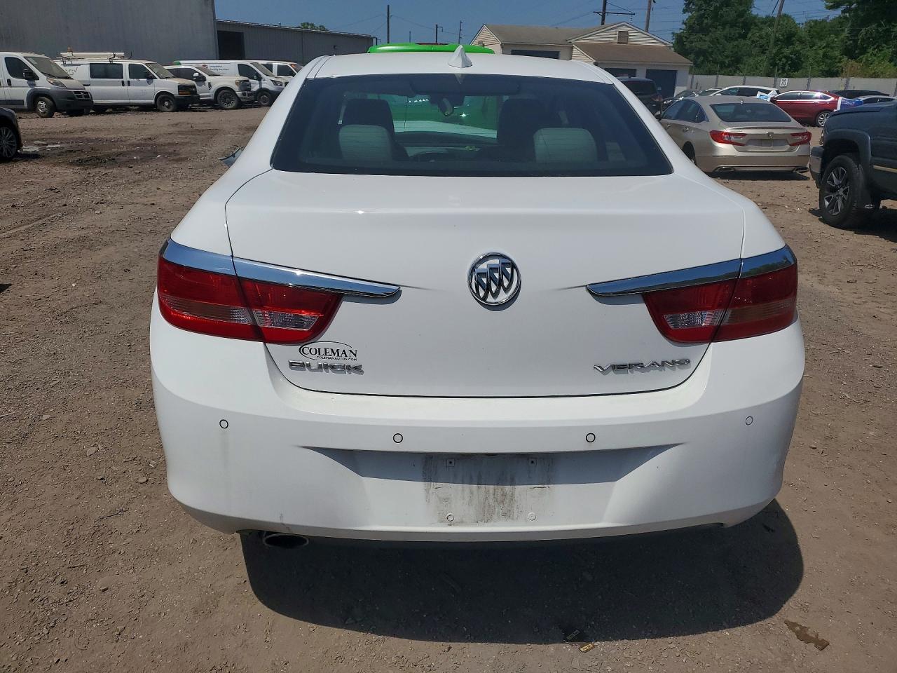 2015 Buick Verano Convenience White vin: 1G4PR5SK1F4210863