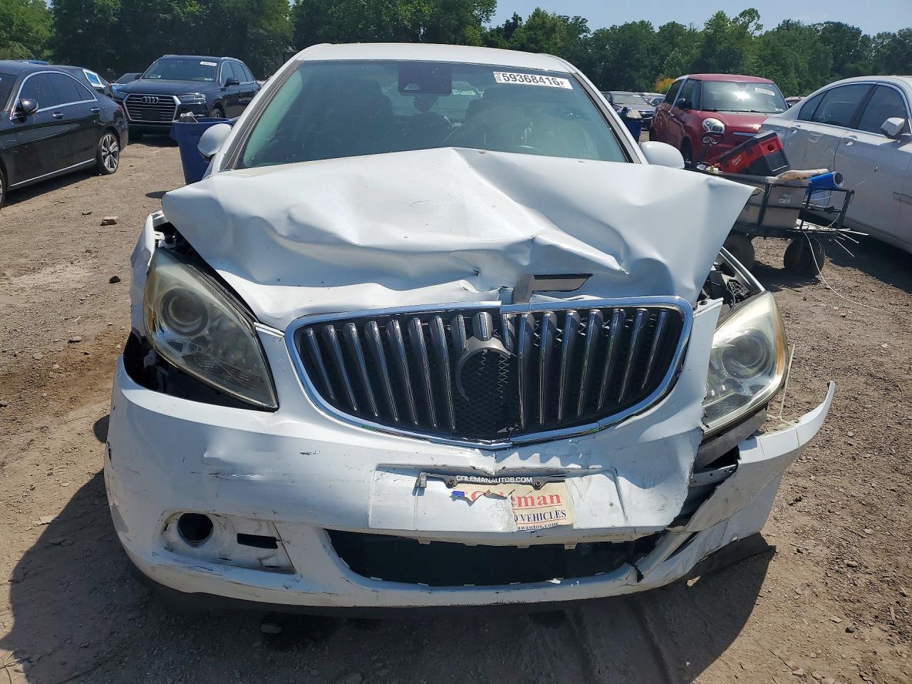 2015 Buick Verano Convenience White vin: 1G4PR5SK1F4210863