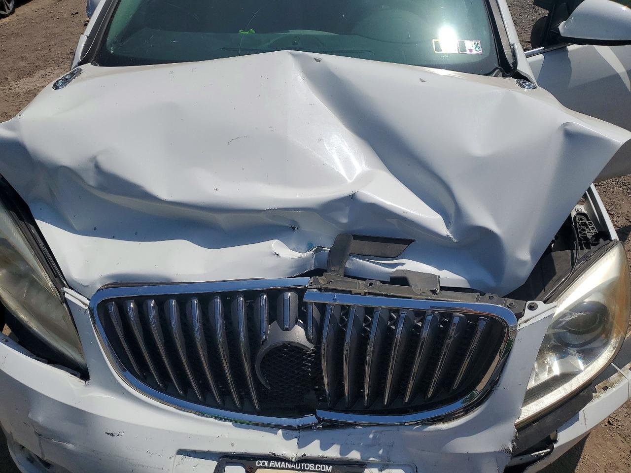 2015 Buick Verano Convenience White vin: 1G4PR5SK1F4210863