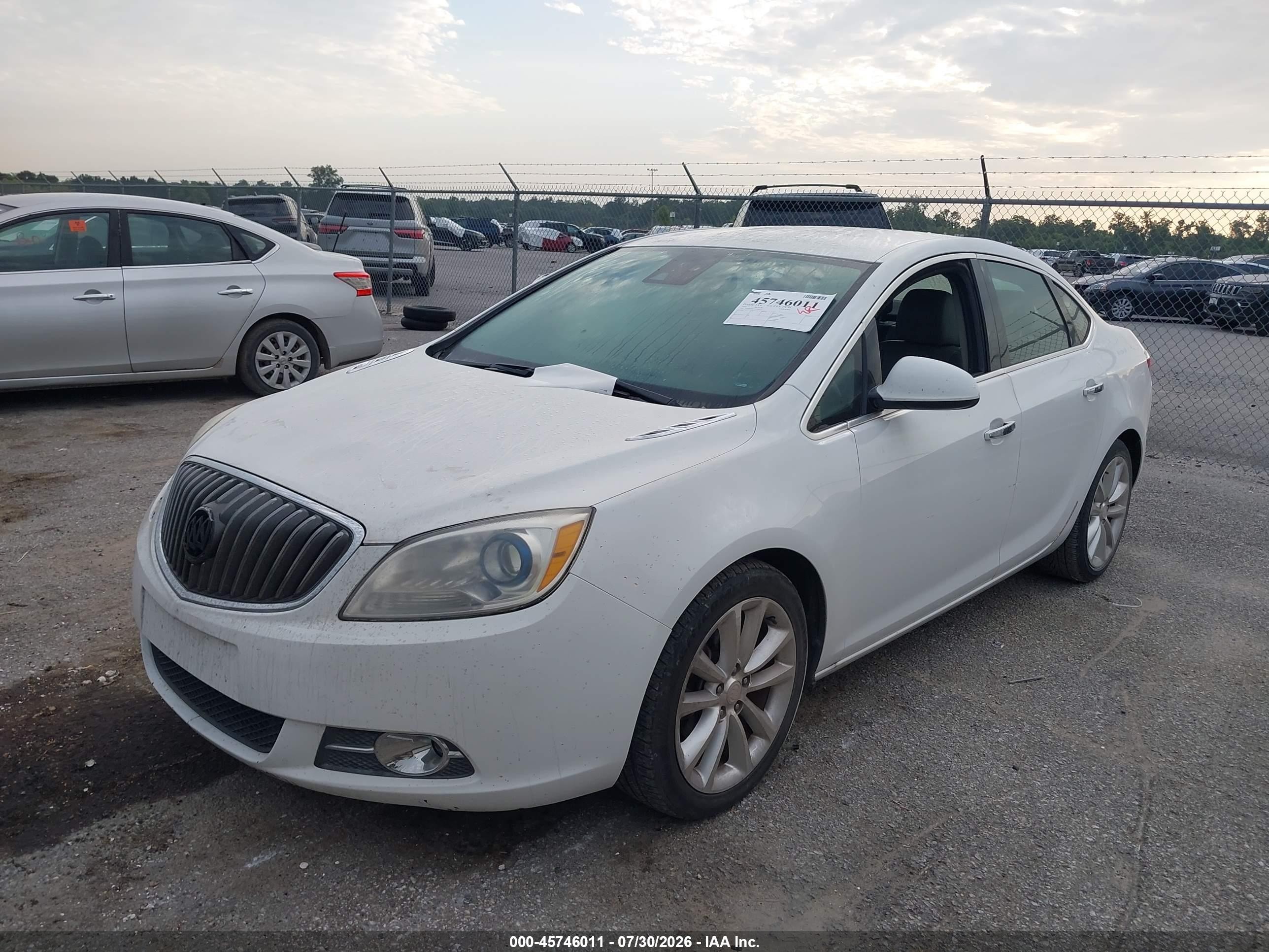 2014 Buick Verano Convenience Group White vin: 1G4PR5SK2E4106025