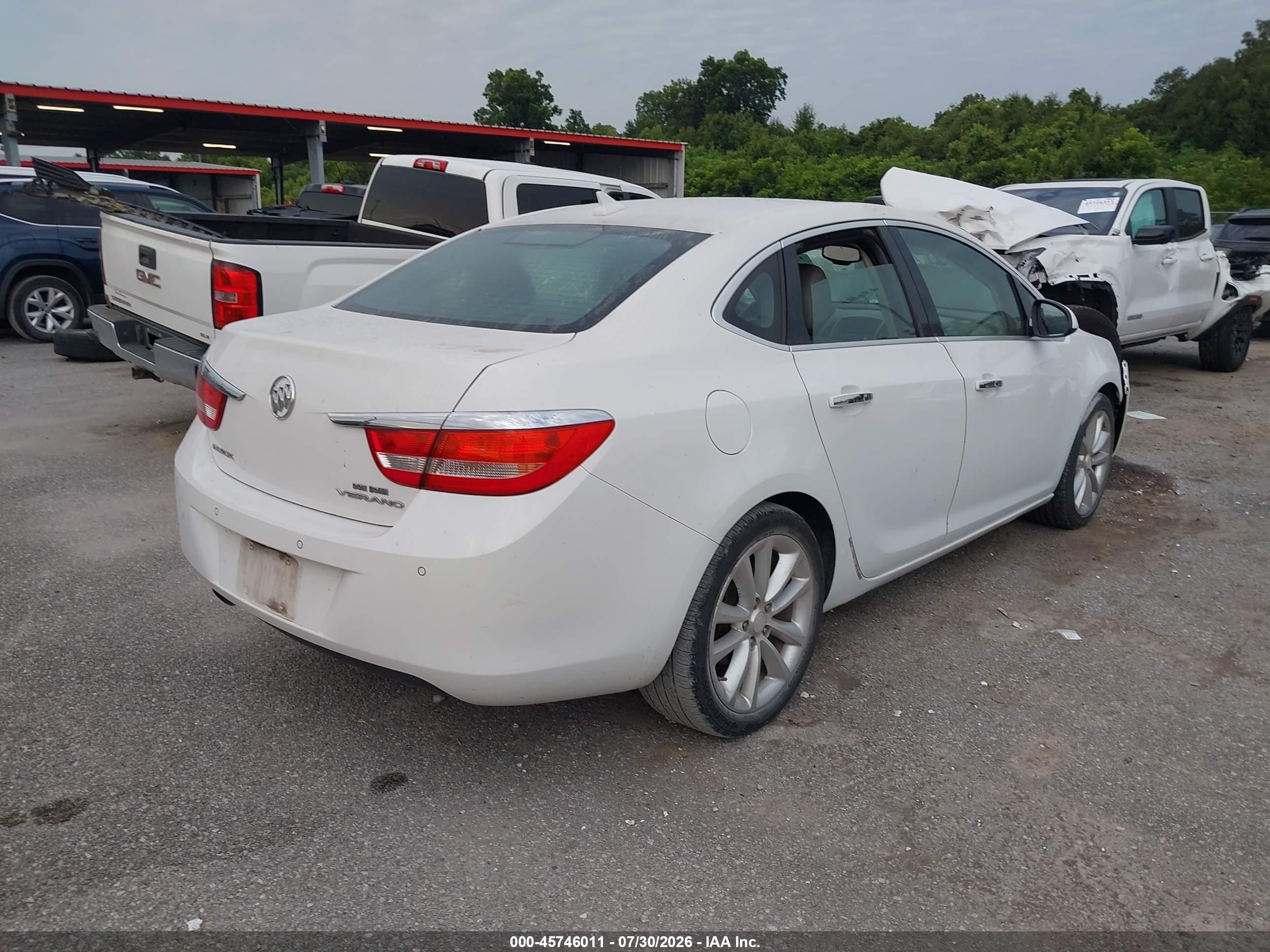 2014 Buick Verano Convenience Group White vin: 1G4PR5SK2E4106025