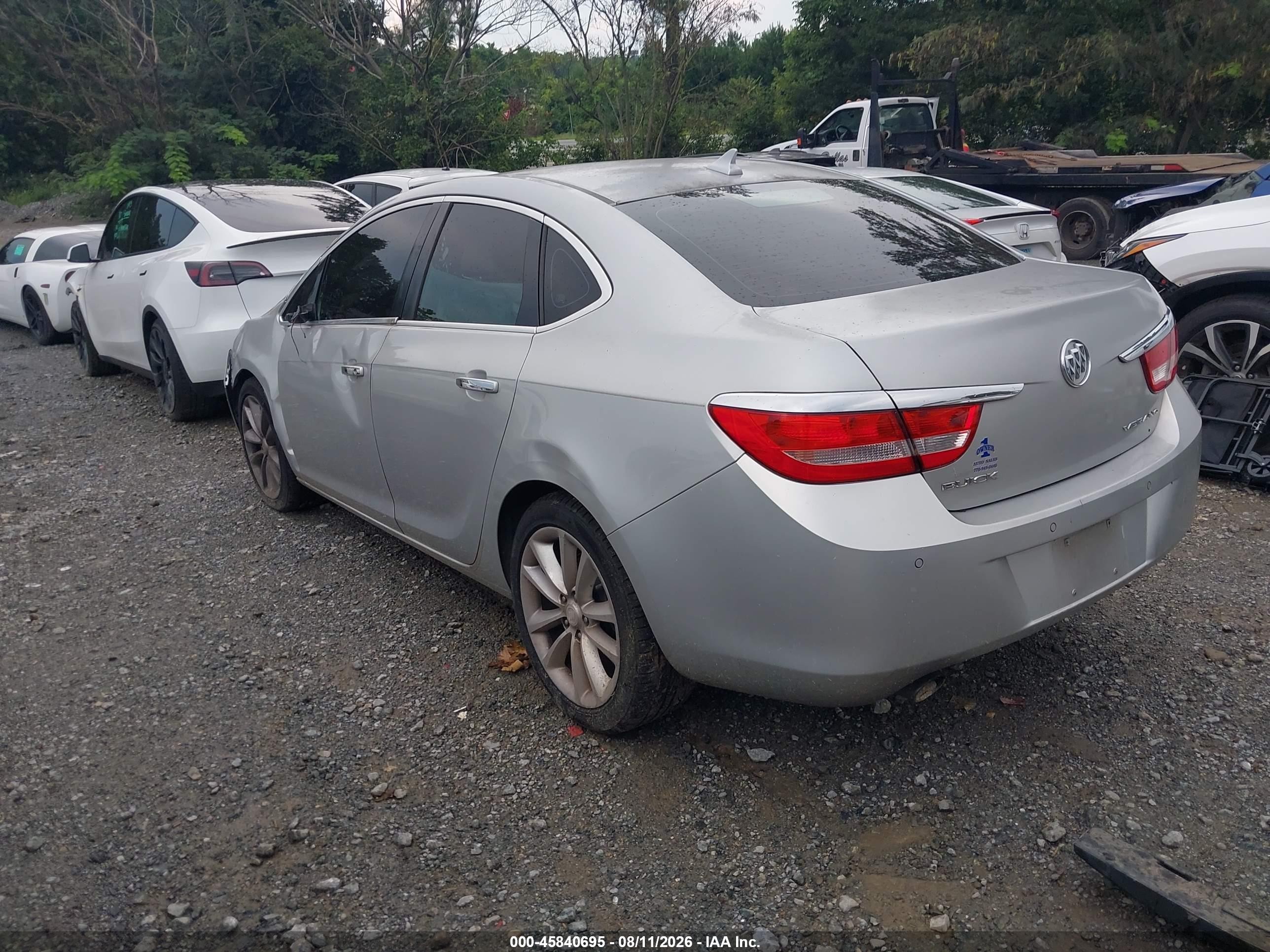 2014 Buick Verano Convenience Group Silver vin: 1G4PR5SK2E4148808