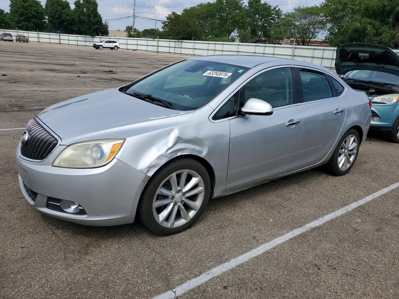 2014 Buick Verano Convenience Silver vin: 1G4PR5SK2E4170162