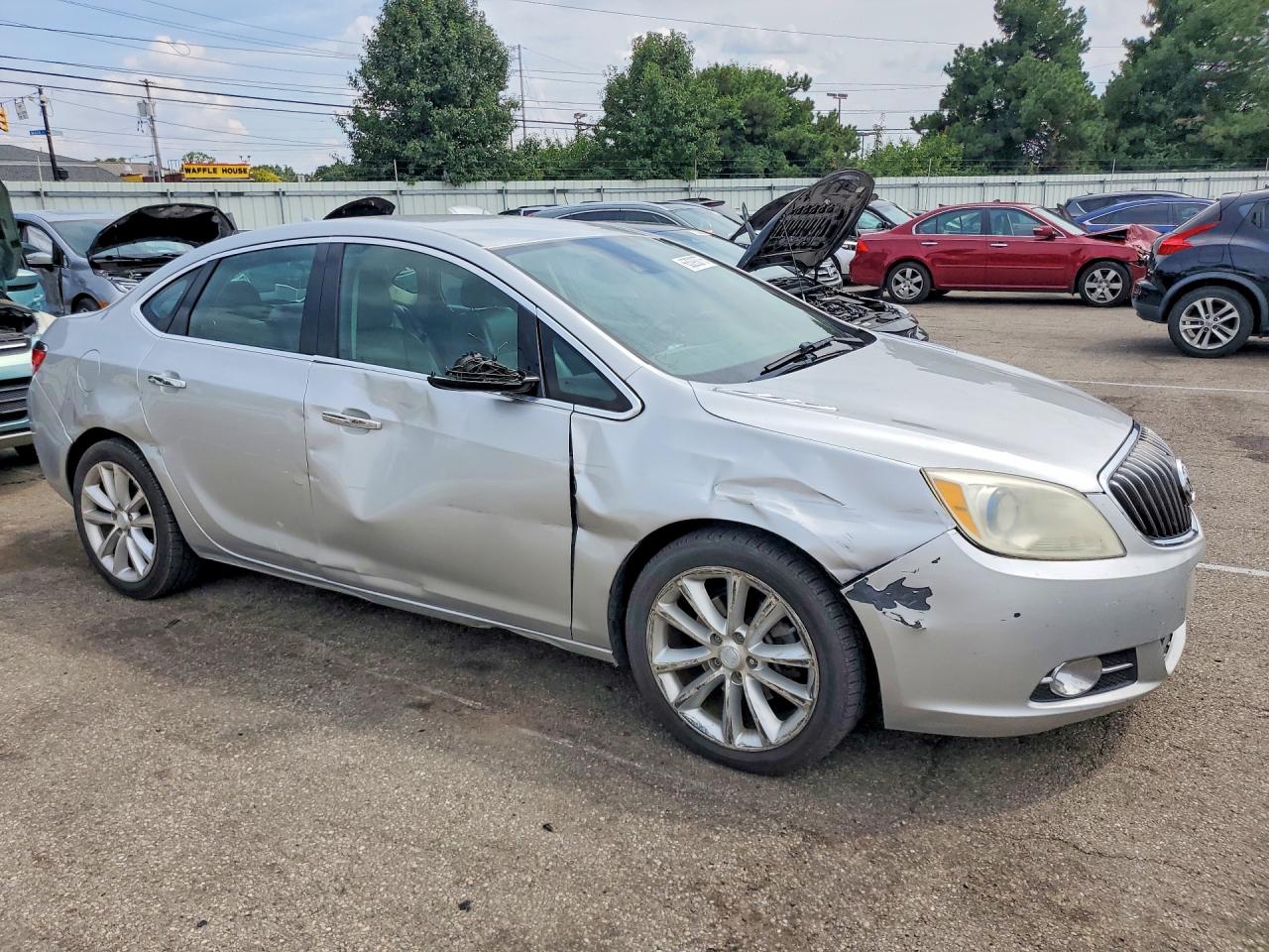 2014 Buick Verano Convenience Silver vin: 1G4PR5SK2E4170162