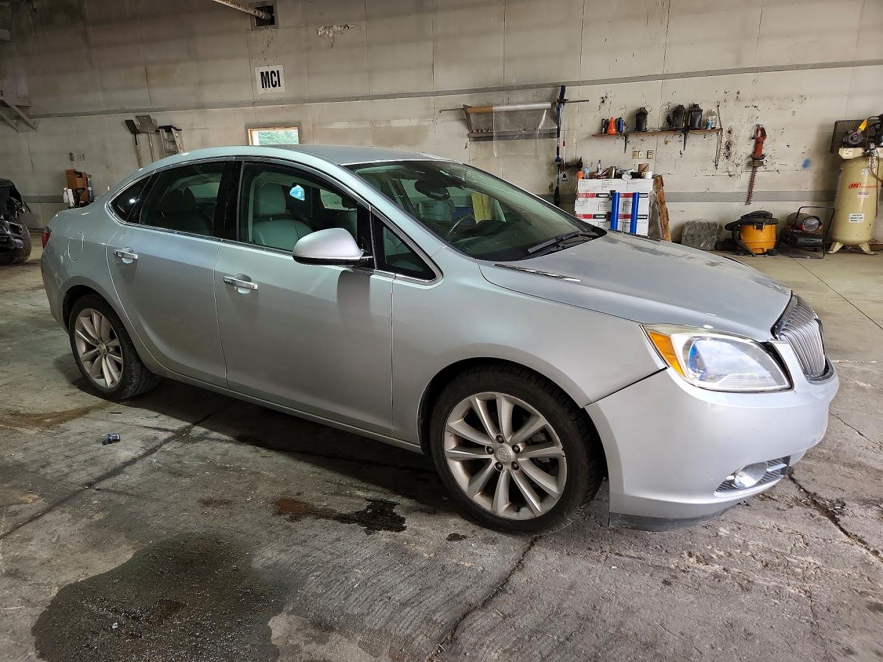 2014 Buick Verano Convenience Silver vin: 1G4PR5SK2E4190055