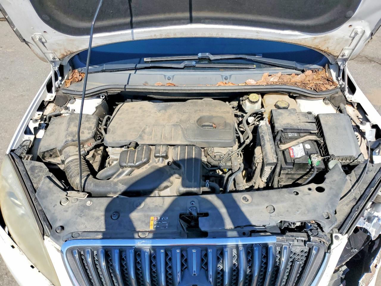 2014 Buick Verano Convenience Белый vin: 1G4PR5SK2E4201930