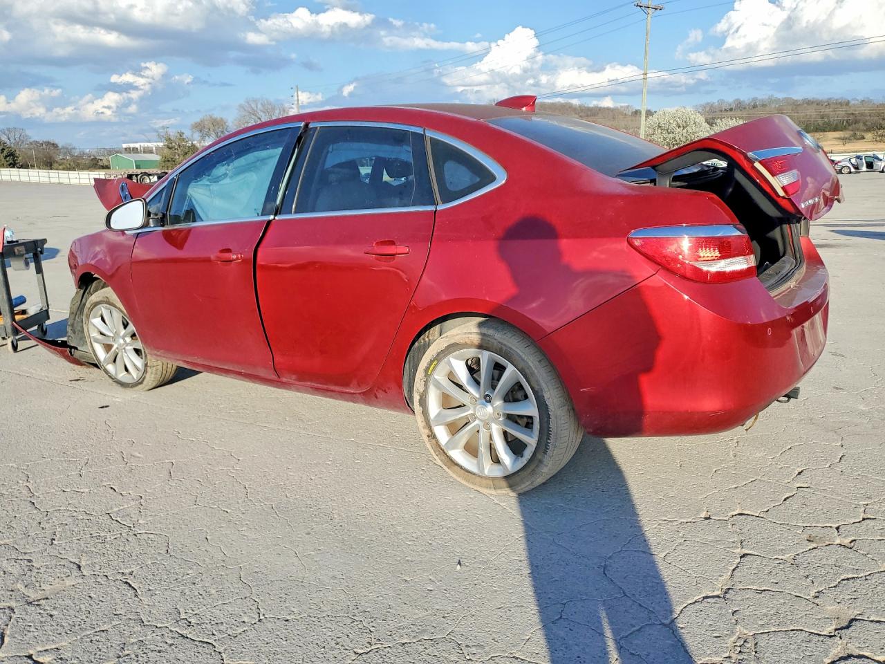 2015 Buick Verano Convenience Red vin: 1G4PR5SK2F4169997