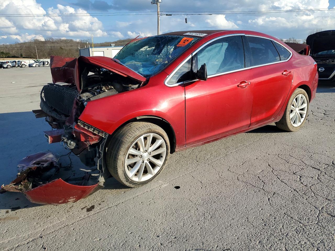 2015 Buick Verano Convenience Red vin: 1G4PR5SK2F4169997