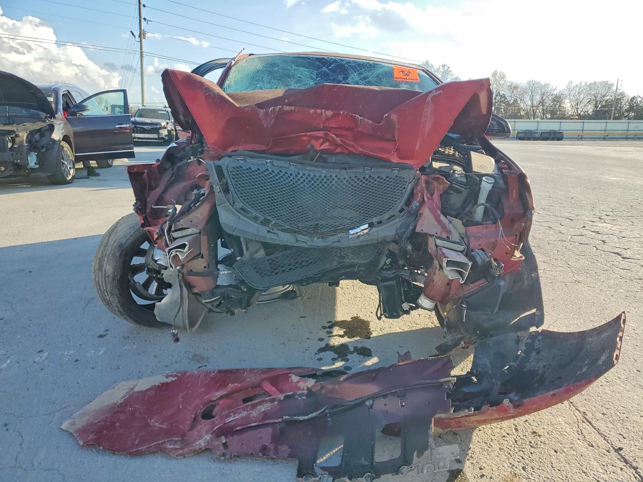 2015 Buick Verano Convenience Red vin: 1G4PR5SK2F4169997