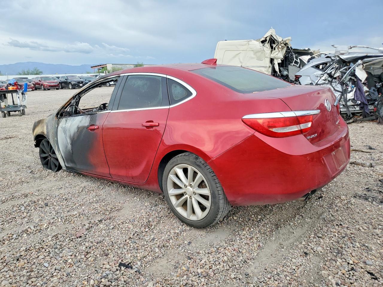 2015 Buick Verano Convenience Red vin: 1G4PR5SK2F4182250