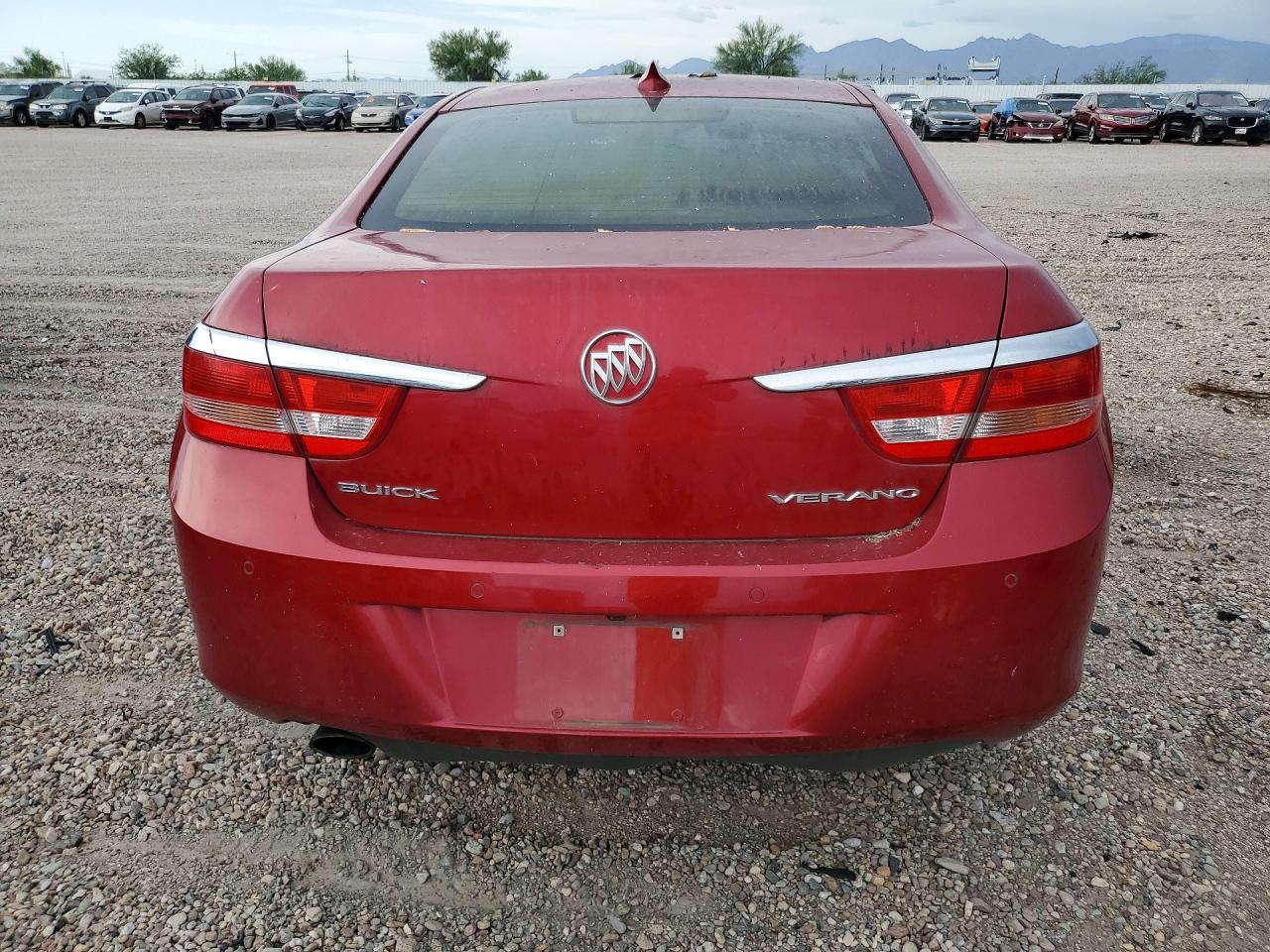 2015 Buick Verano Convenience Red vin: 1G4PR5SK2F4182250