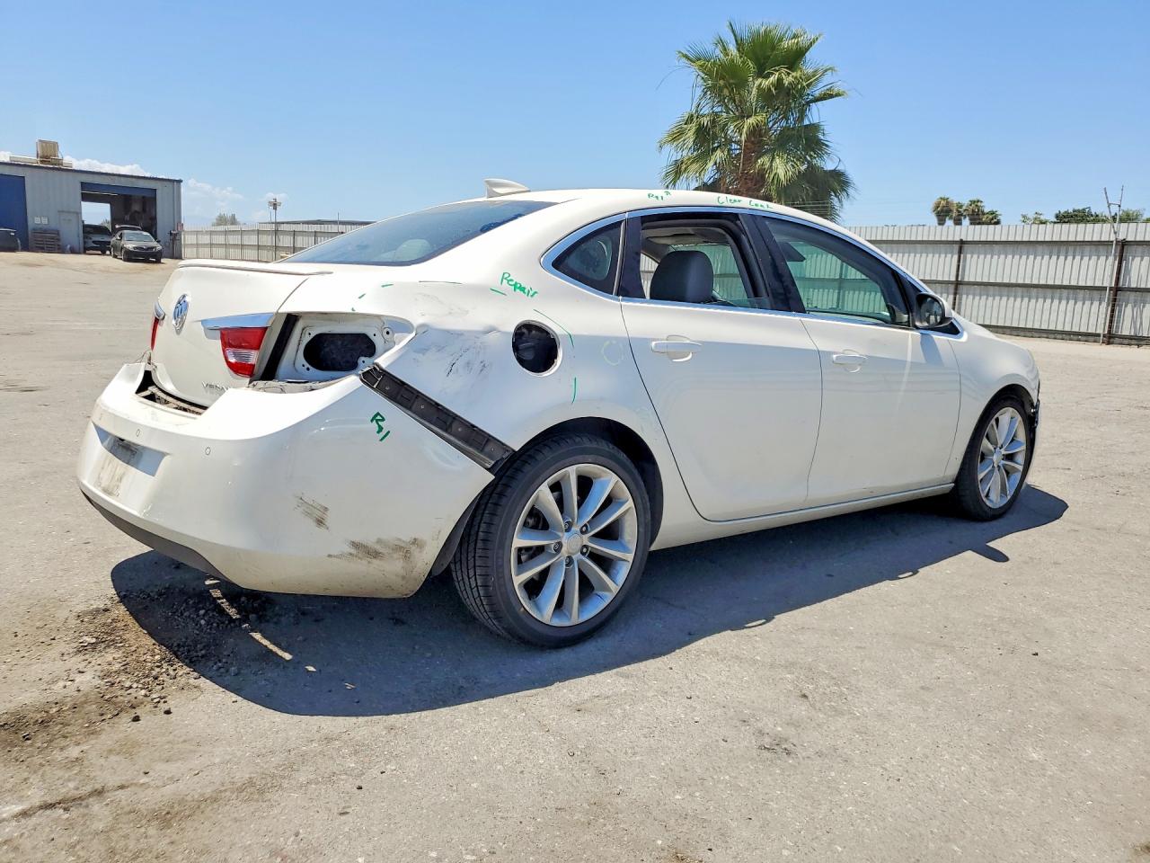 2015 Buick Verano Convenience White vin: 1G4PR5SK2F4184807