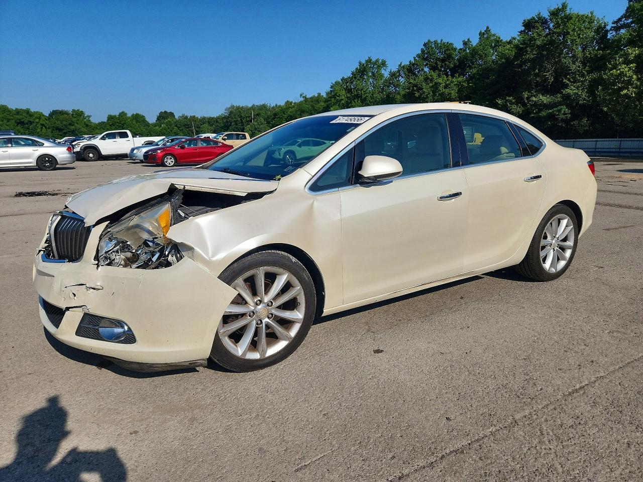 2012 Buick Verano Convenience Beige vin: 1G4PR5SK3C4152900