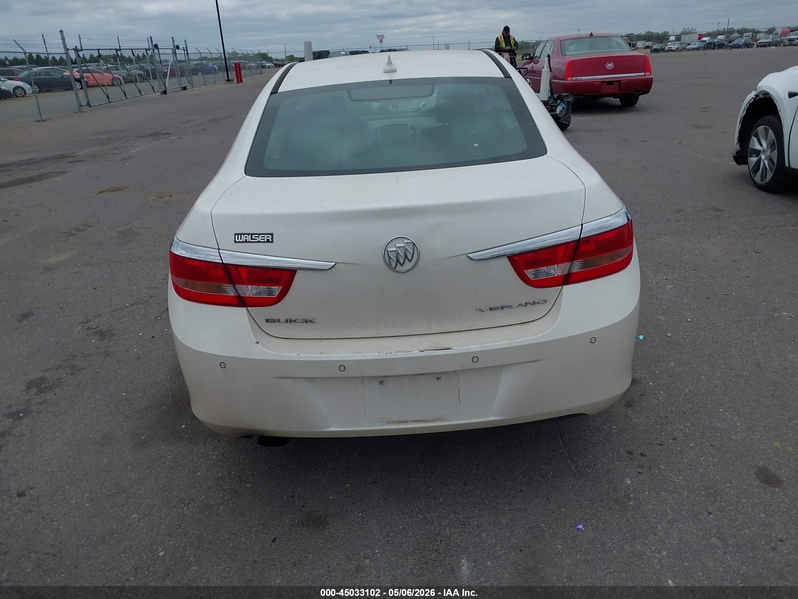2012 Buick Verano Convenience Group White vin: 1G4PR5SK3C4201531