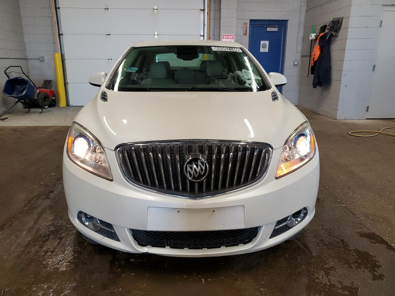 2013 Buick Verano Convenience White vin: 1G4PR5SK3D4146306 Damage: Front Bumper, Multiple Scratches Heavy, 3