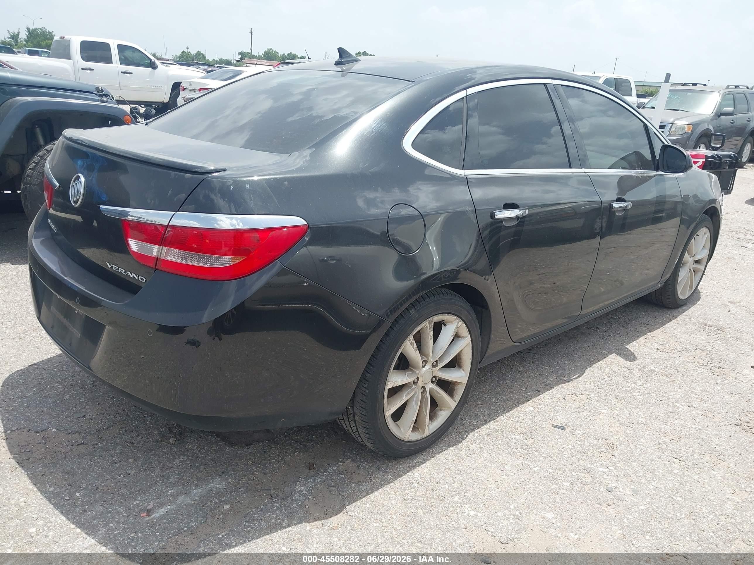 2014 Buick Verano Convenience Group Black vin: 1G4PR5SK3E4125148