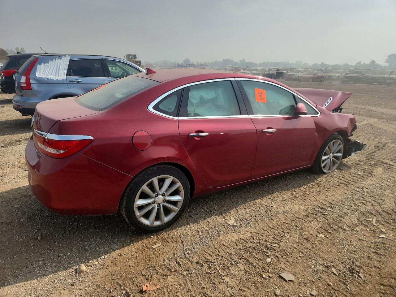 2014 Buick Verano Convenience Red vin: 1G4PR5SK3E4178142