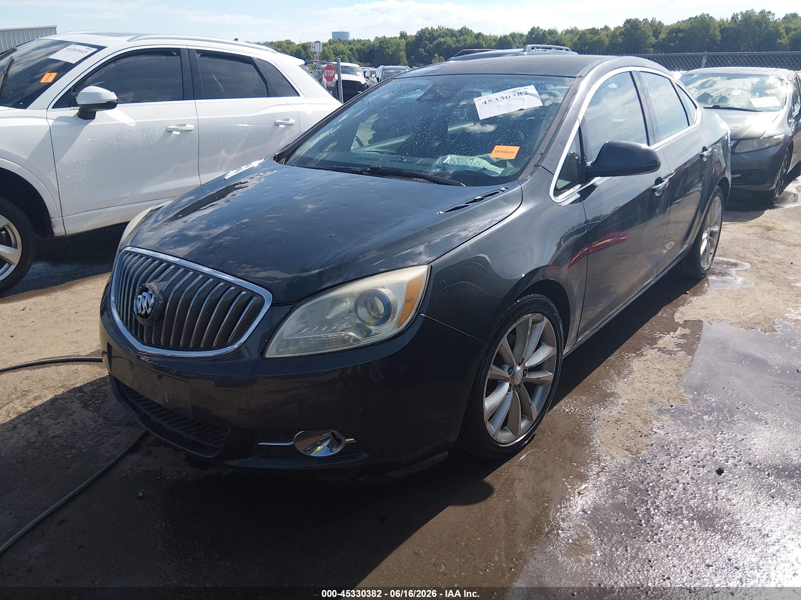 2014 Buick Verano Convenience Group Gray vin: 1G4PR5SK3E4200091