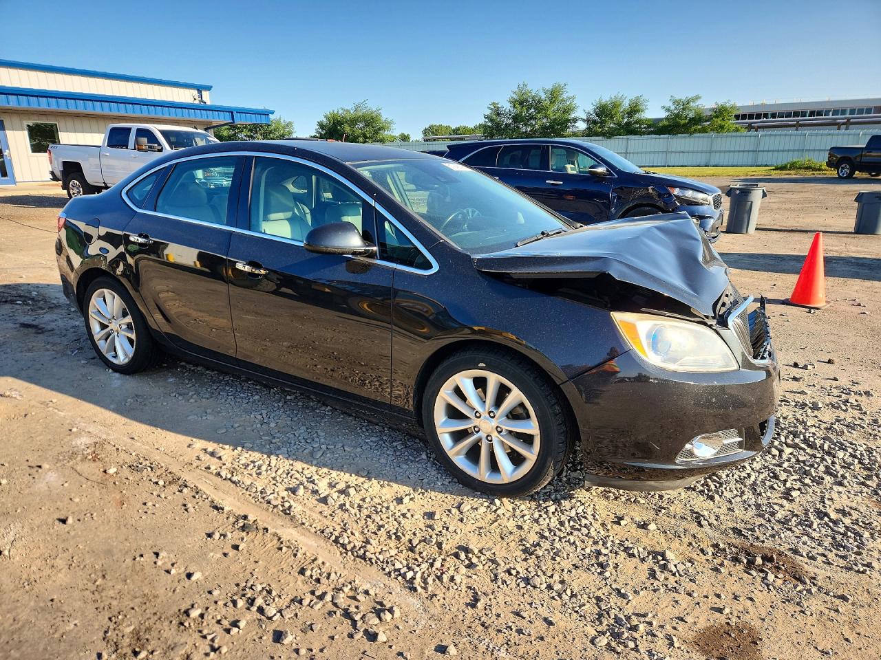 2014 Buick Verano Convenience Черный vin: 1G4PR5SK3E4212600