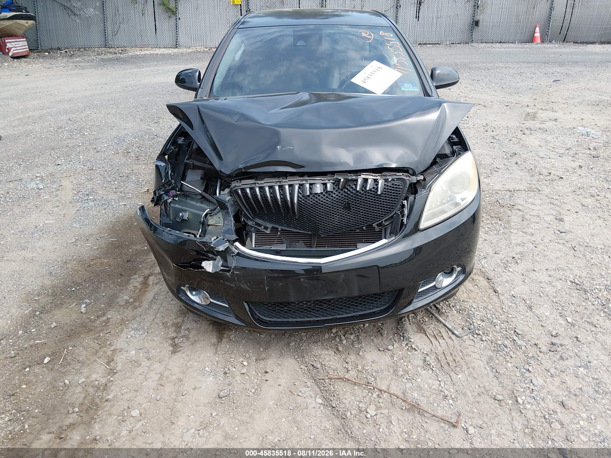 2014 Buick Verano Convenience Group Black vin: 1G4PR5SK3E4240297