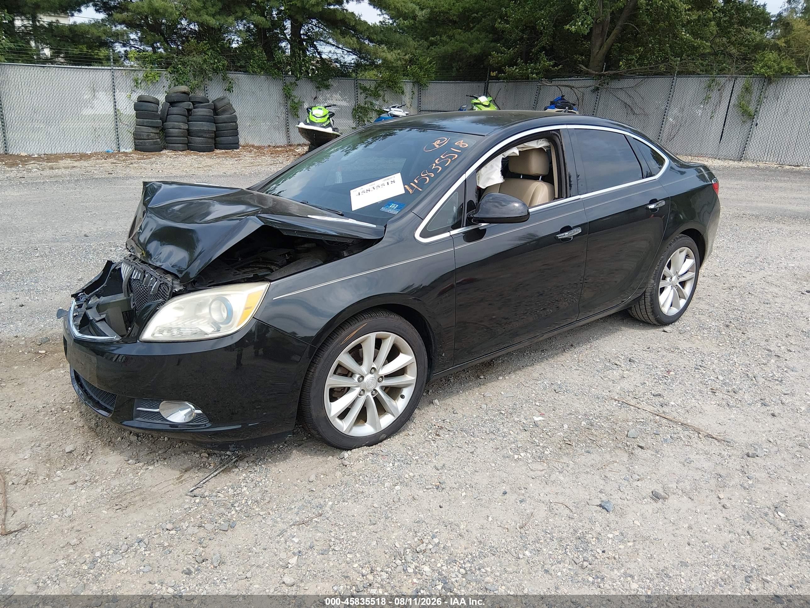 2014 Buick Verano Convenience Group Black vin: 1G4PR5SK3E4240297