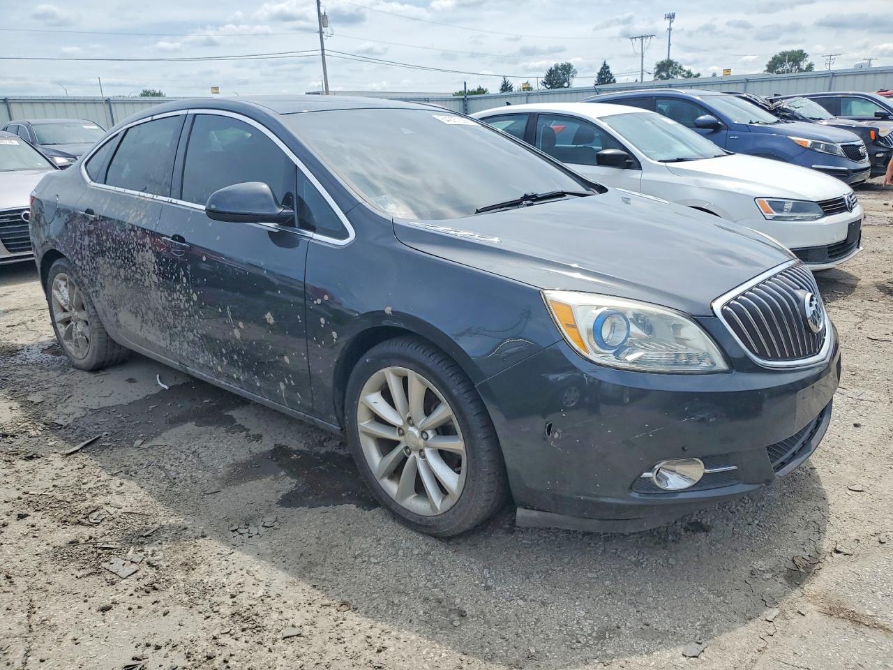 2015 Buick Verano Convenience Gray vin: 1G4PR5SK3F4100350