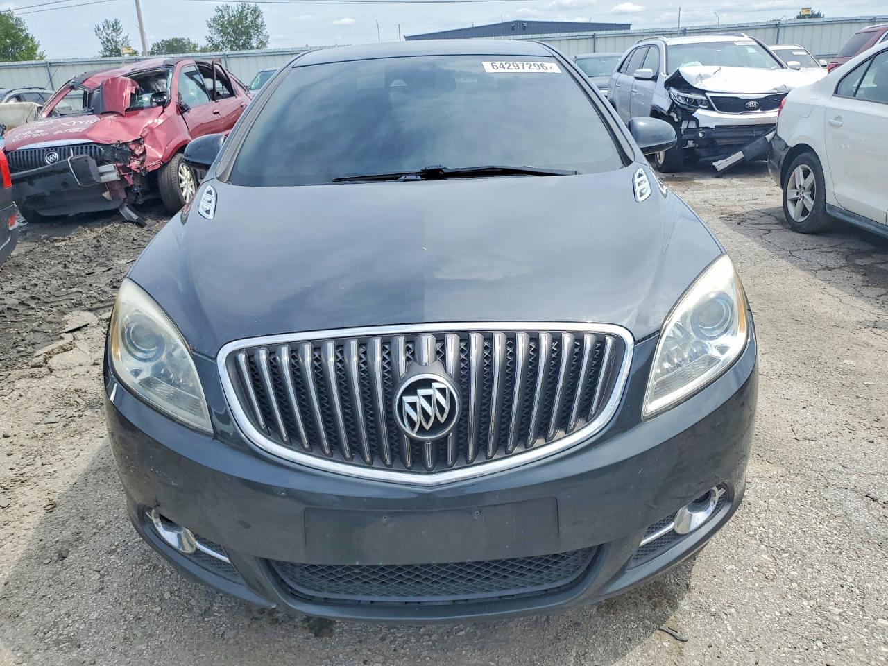2015 Buick Verano Convenience Gray vin: 1G4PR5SK3F4100350