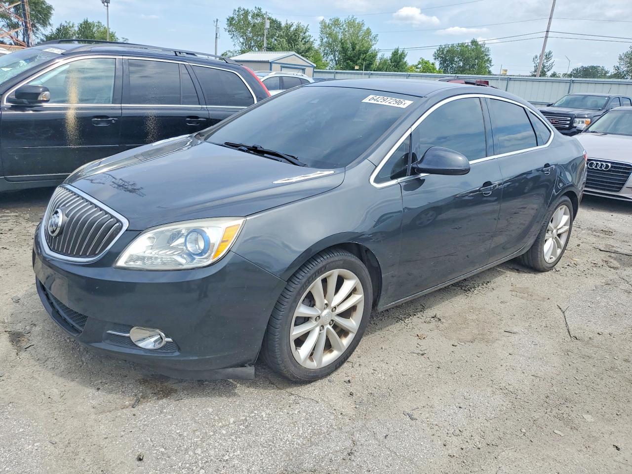 2015 Buick Verano Convenience Gray vin: 1G4PR5SK3F4100350