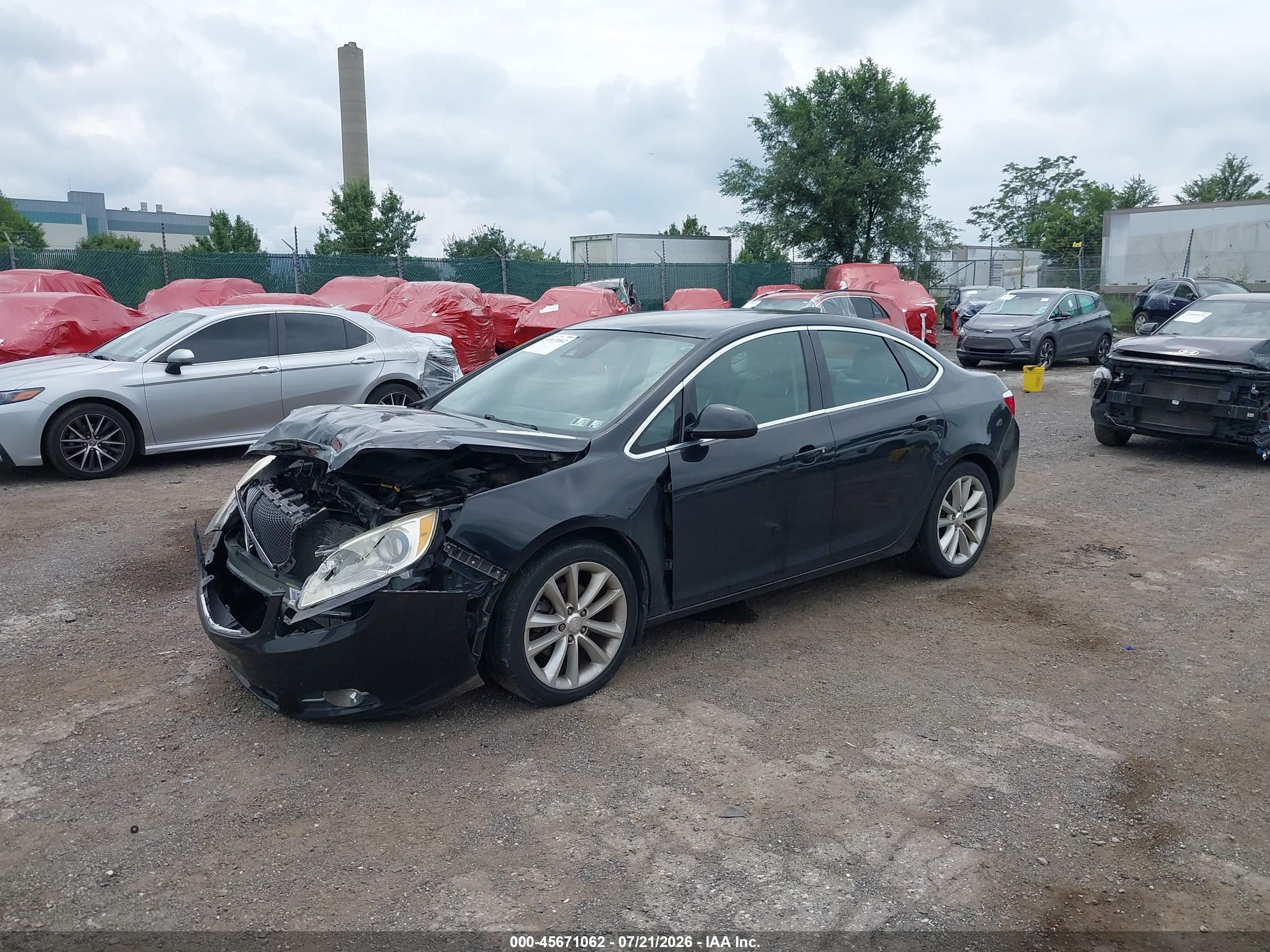 2015 Buick Verano Convenience Group Black vin: 1G4PR5SK3F4115740