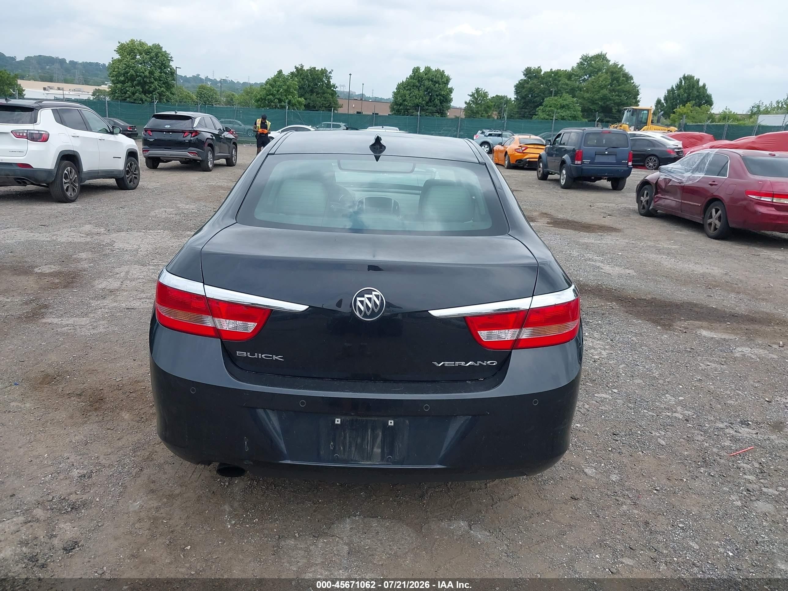 2015 Buick Verano Convenience Group Black vin: 1G4PR5SK3F4115740
