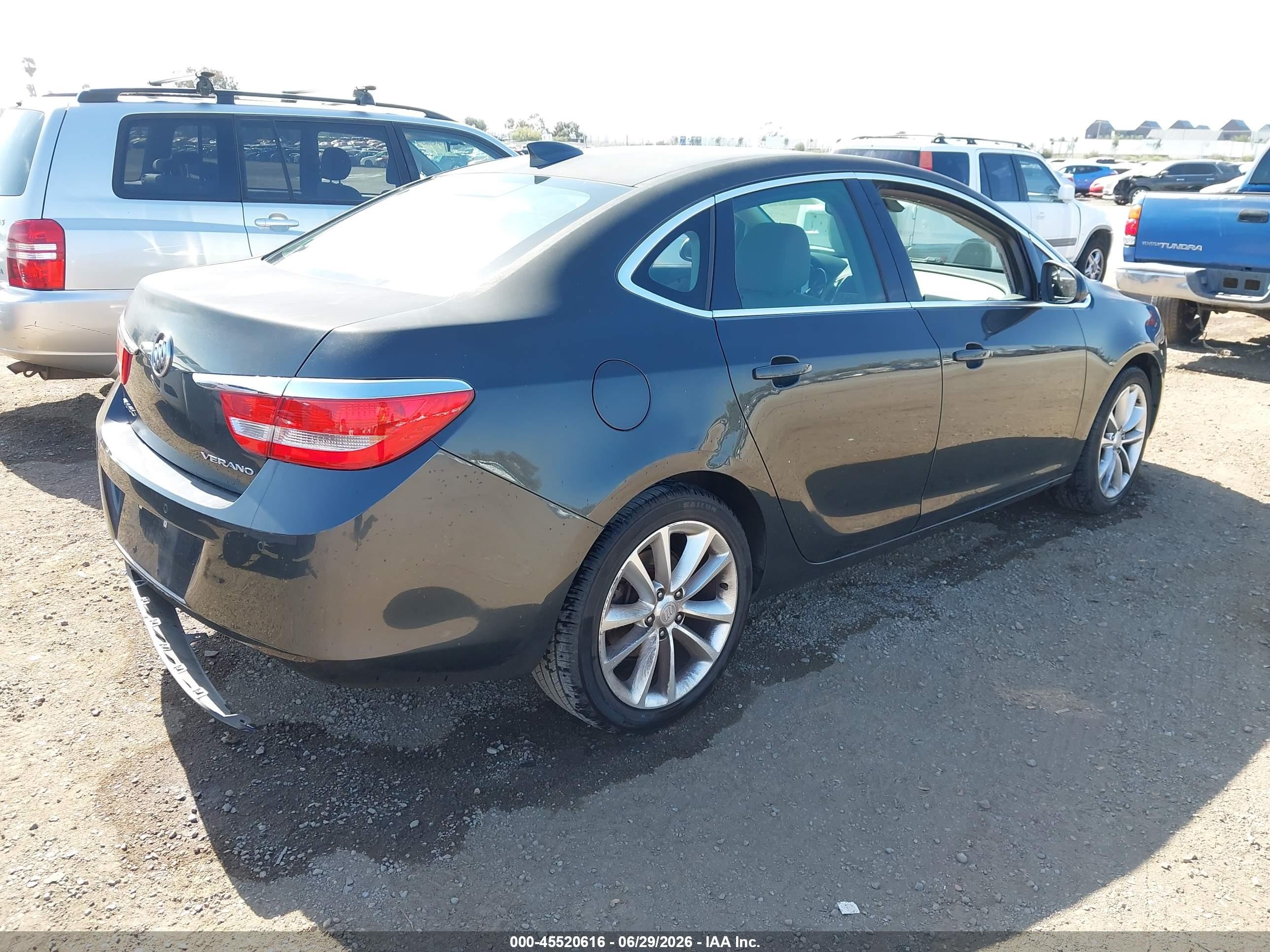 2015 Buick Verano Convenience Group Gray vin: 1G4PR5SK3F4167224