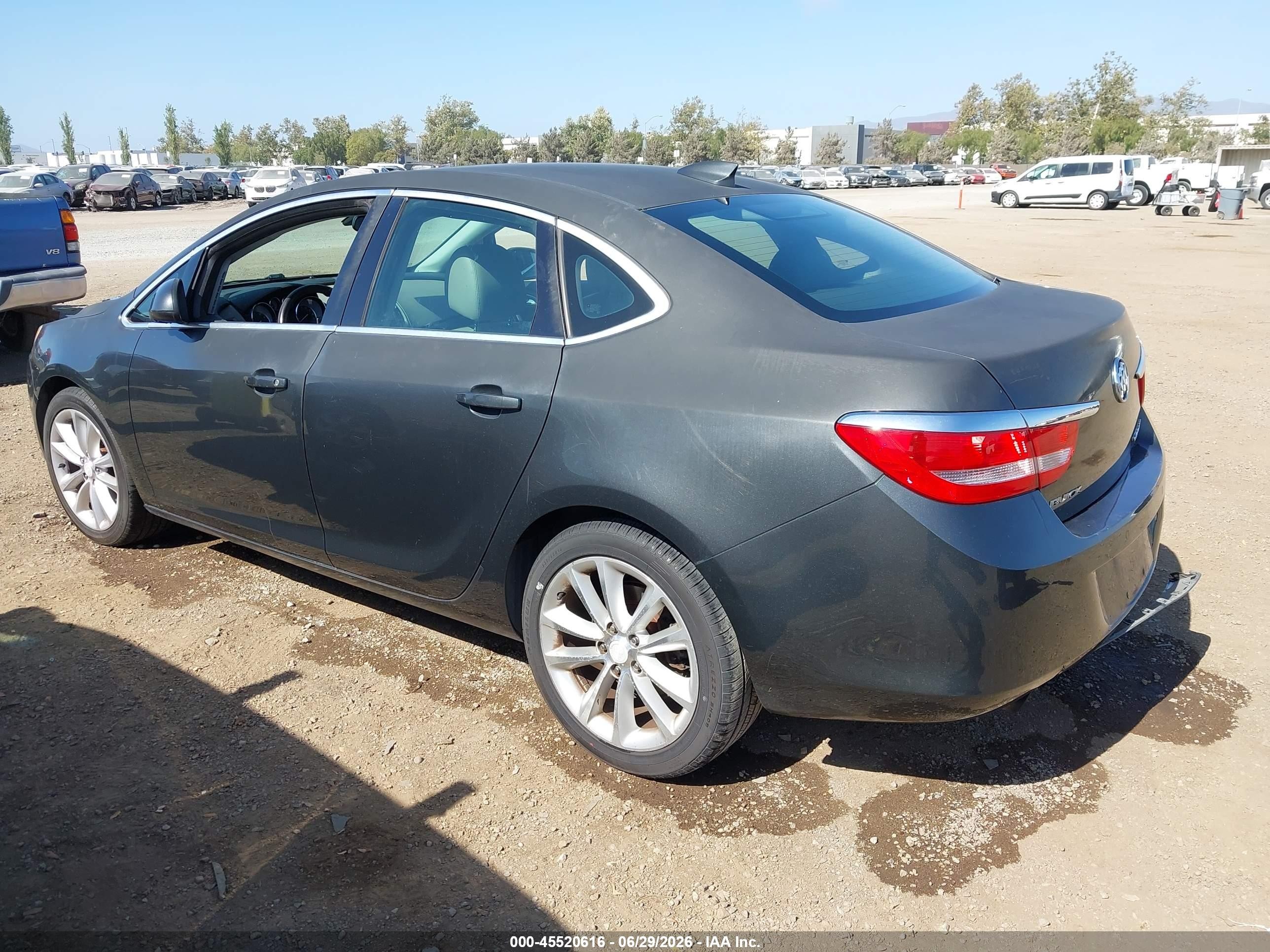 2015 Buick Verano Convenience Group Gray vin: 1G4PR5SK3F4167224