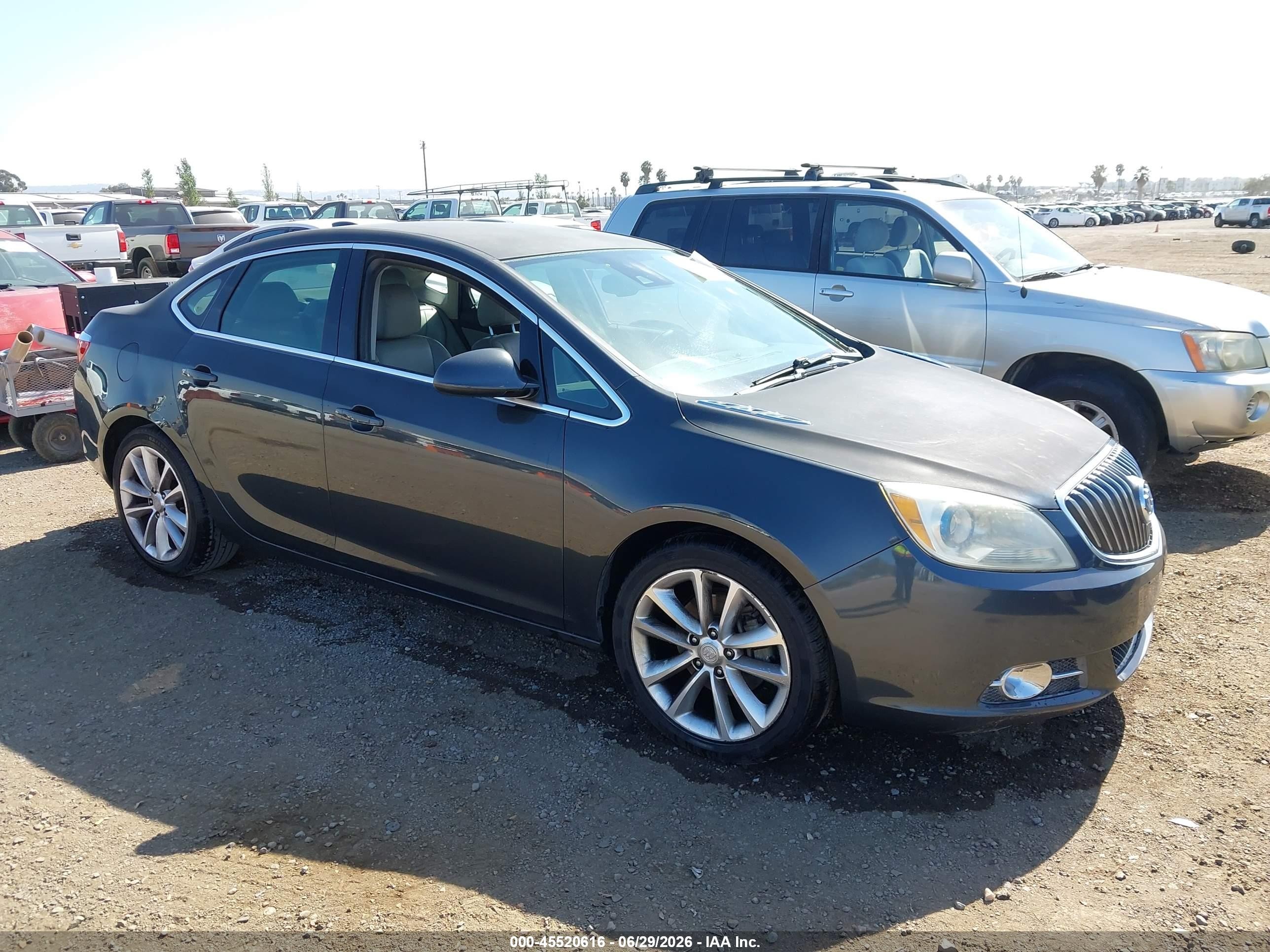 2015 Buick Verano Convenience Group Gray vin: 1G4PR5SK3F4167224