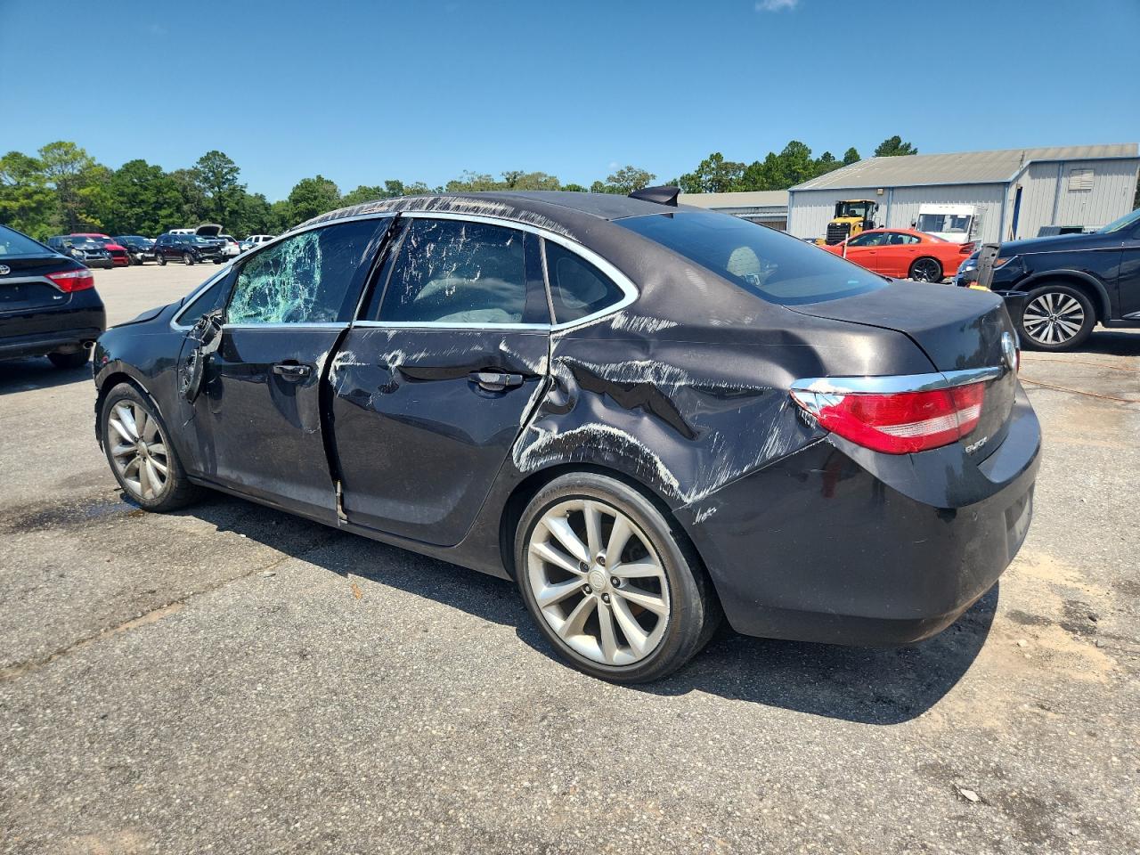 2015 Buick Verano Convenience Gray vin: 1G4PR5SK3F4170026