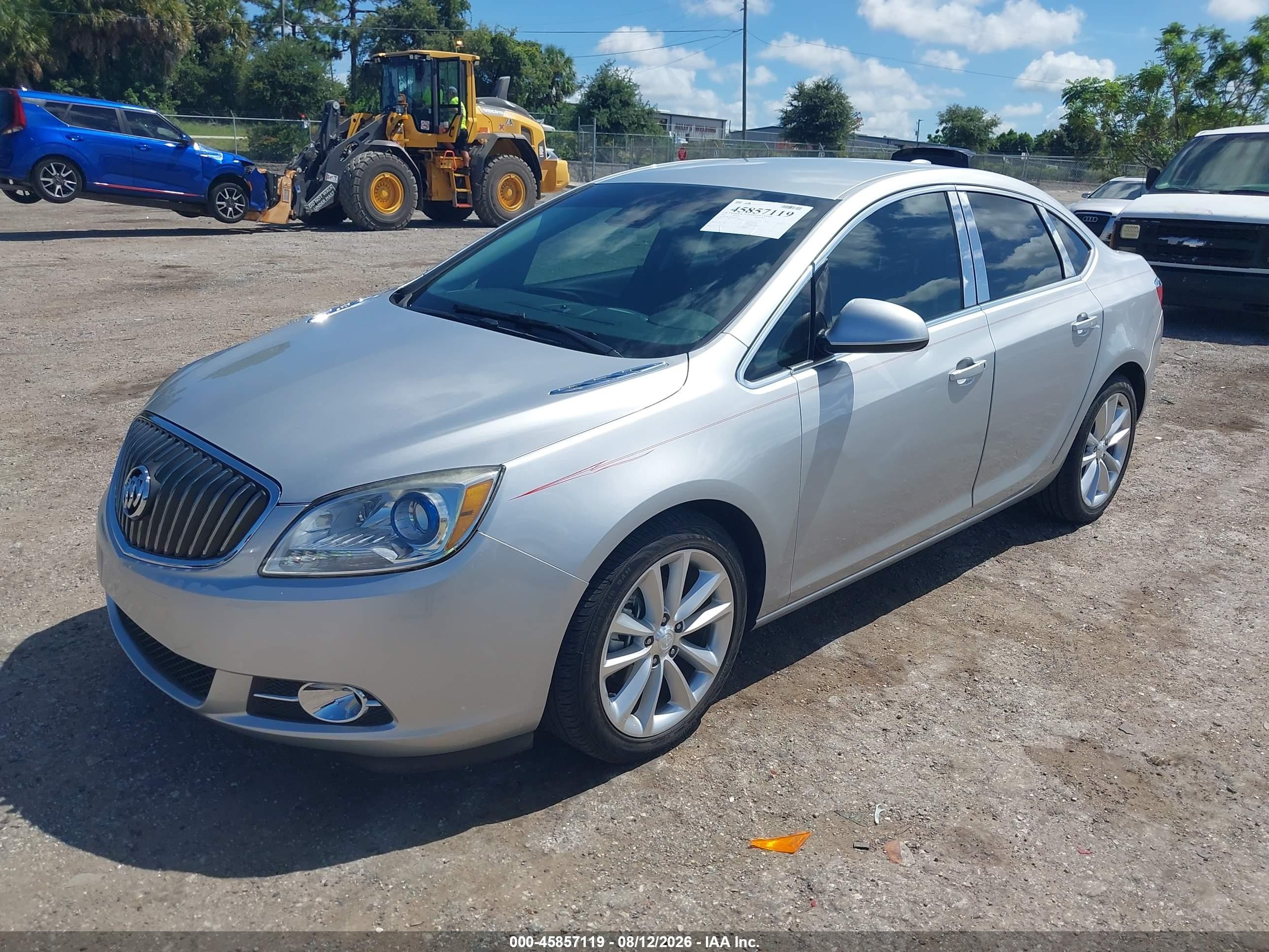 2015 Buick Verano Convenience Group Серебряный vin: 1G4PR5SK3F4183147
