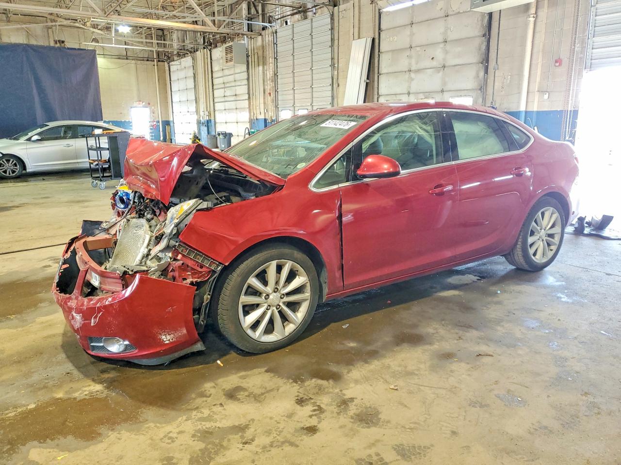 2015 Buick Verano Convenience Red vin: 1G4PR5SK3F4205745