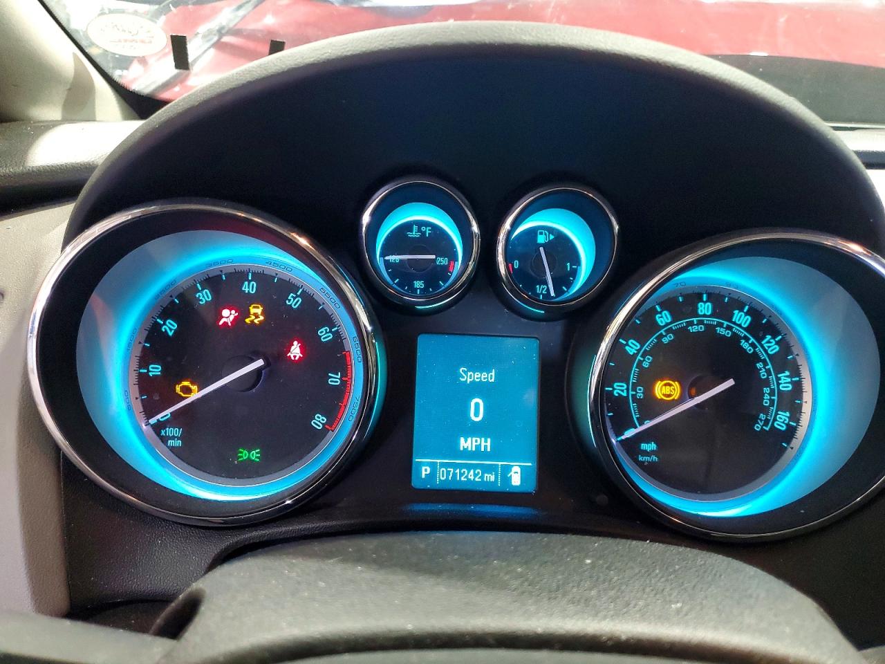 2015 Buick Verano Convenience Red vin: 1G4PR5SK3F4205745