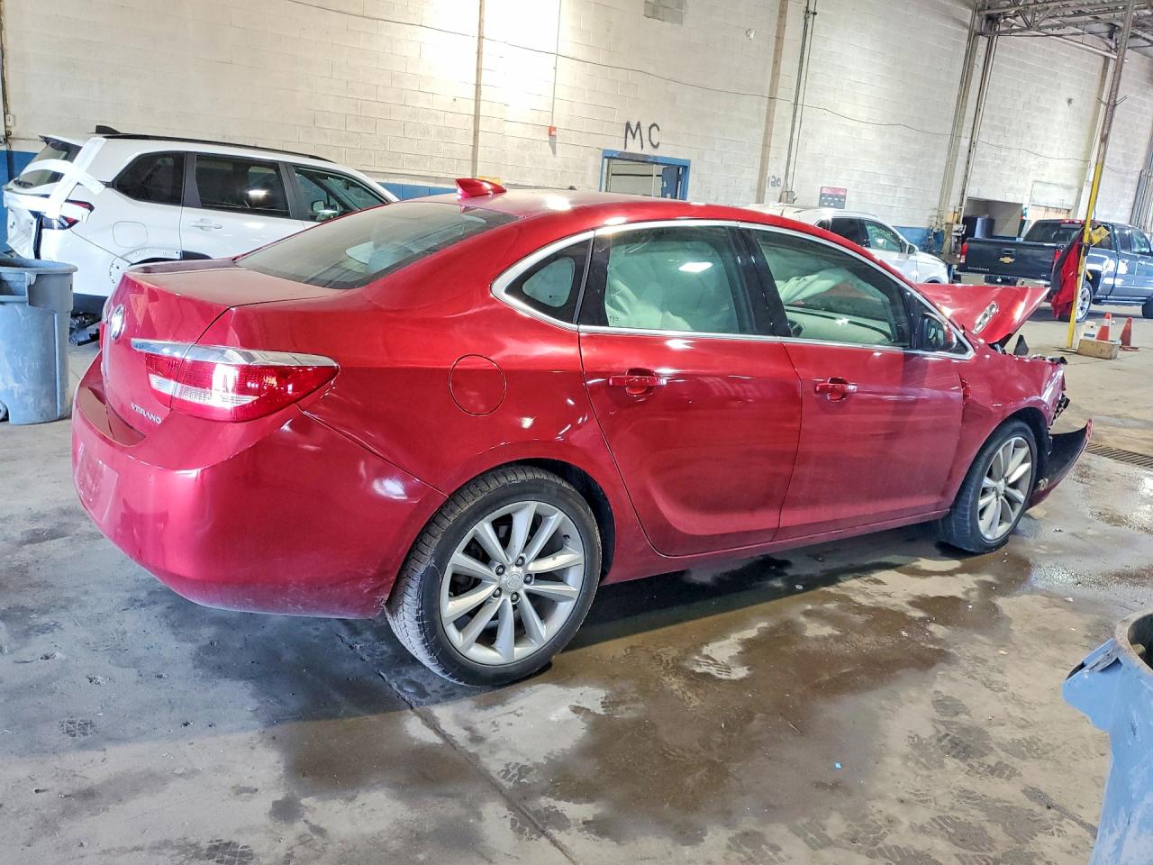 2015 Buick Verano Convenience Red vin: 1G4PR5SK3F4205745