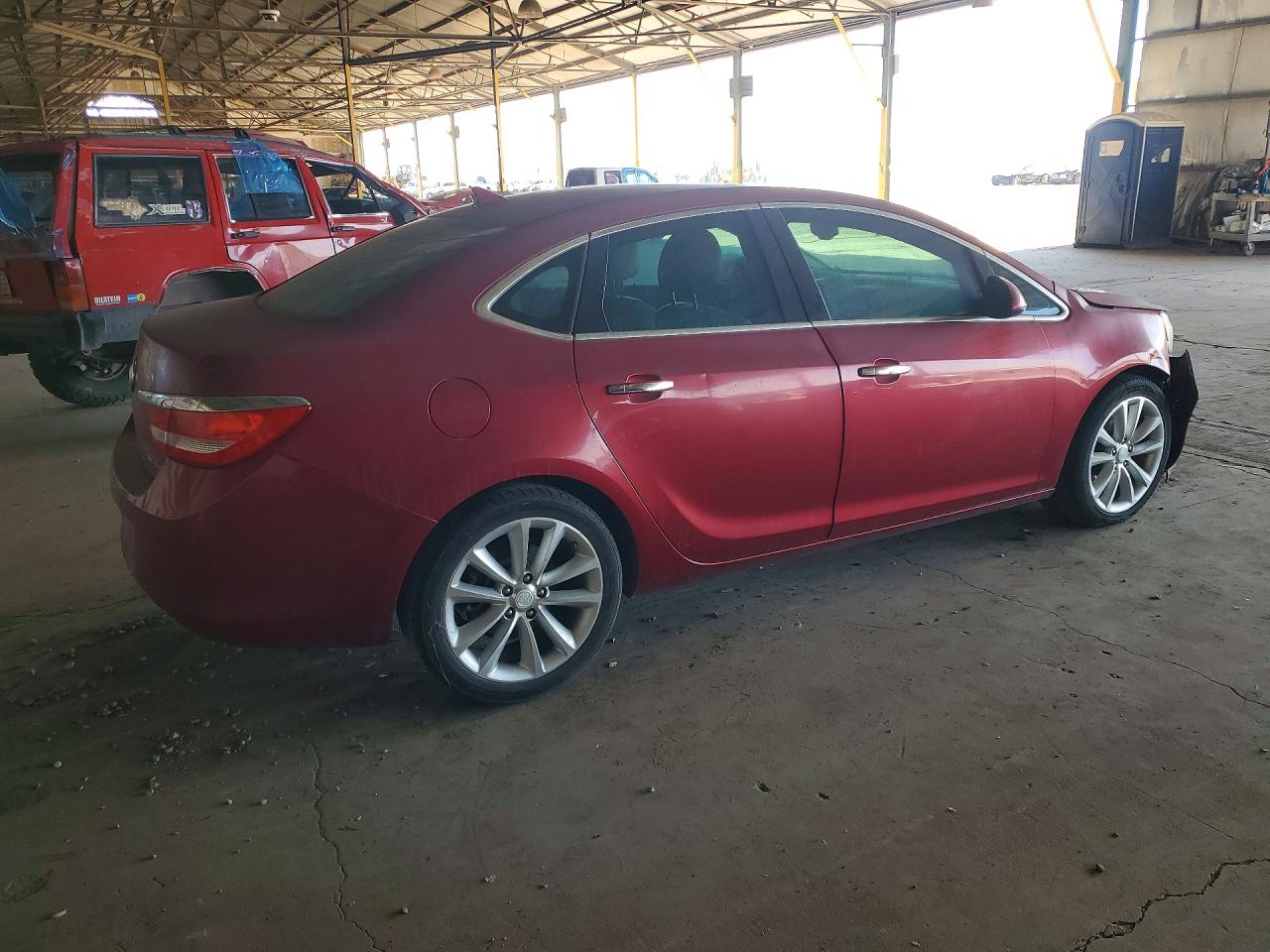 2012 Buick Verano Convenience Red vin: 1G4PR5SK4C4144367