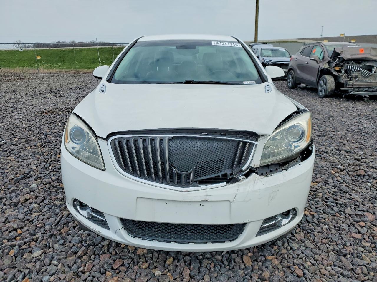 2012 Buick Verano Convenience White vin: 1G4PR5SK4C4176672